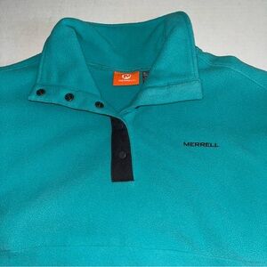 Merrell Teal Emery Pullover Long‎ Sleeve Large